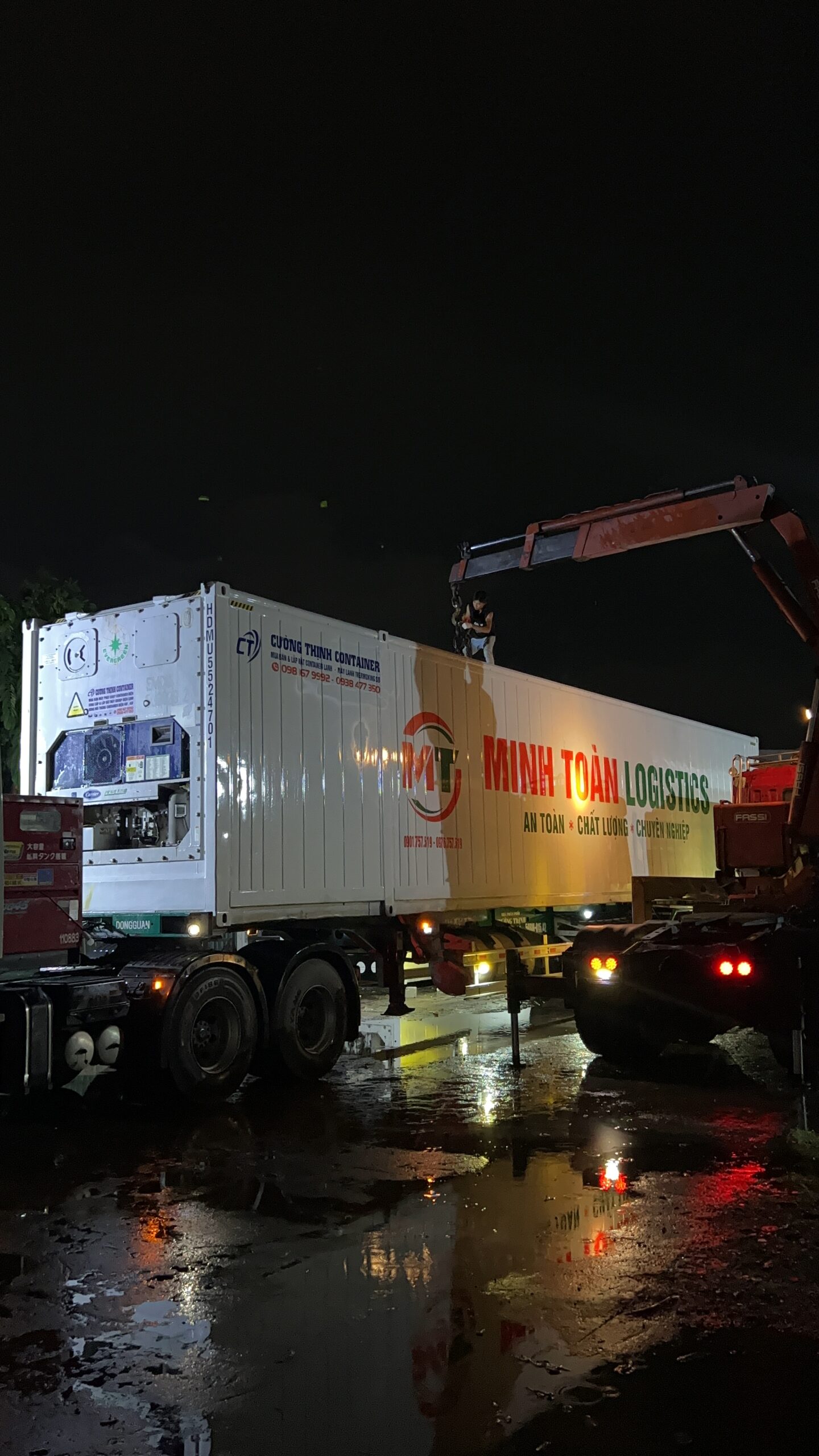 Container lạnh 48ft Container lạnh 48ft