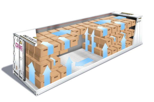 Kiểm tra độ ẩm của container lạnh